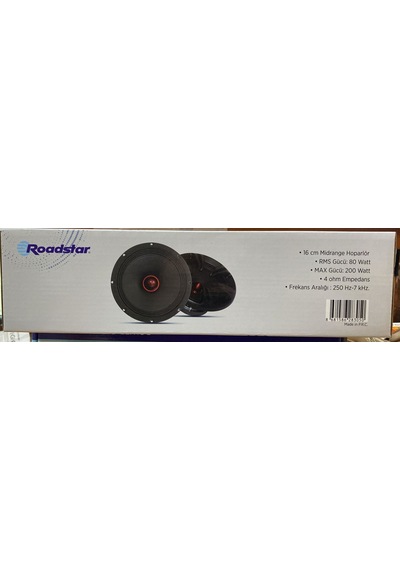 Roadstar Rdh-m170pro 200 Watt 17 Cm Midrange Oto Hoparlör