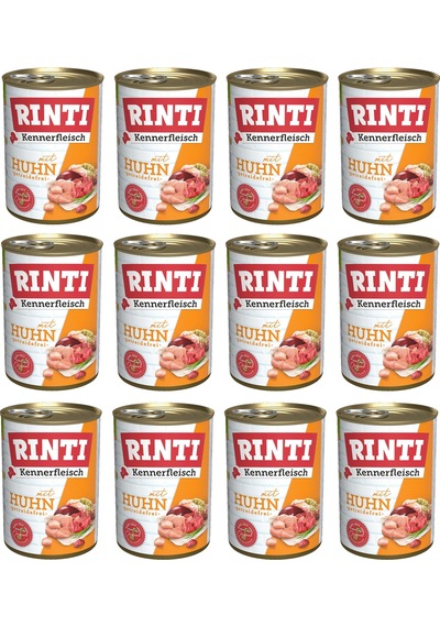 Rinti Tavuklu Gurme Köpek Konservesi 400 G X 12 Adet