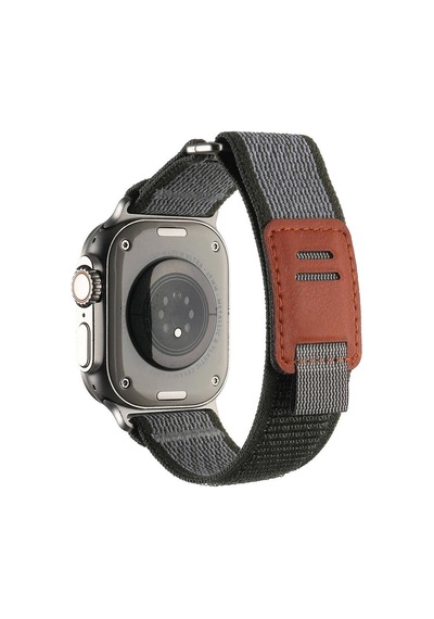 Apple Uyumlu  Watch Ultra Ultra 2 49mm Hasır Kordon Redclick Krd-106 Strap Kayış