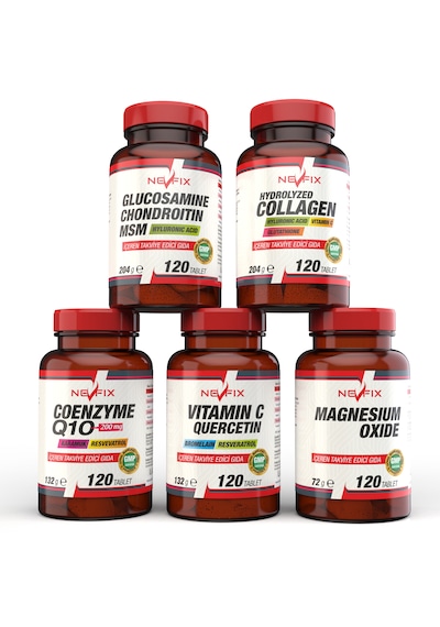 Nevfix Hidrolize Kolajen Glutatyon 120 Tablet Hyaluronic Acid