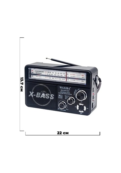 Nostaljik Radyo Waxıba Nostaljik Radyo Bluetooth Fm Usb Xb-2301rt 5468
