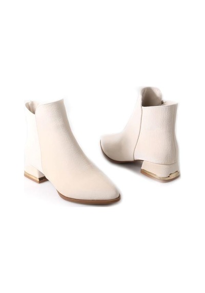 Papuçcity Dnz 03016 Kadın 3,5 Cm Topuklu Bot 001