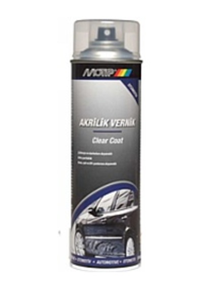 Motip Sprey Akrilik Vernik 500ml Parlak