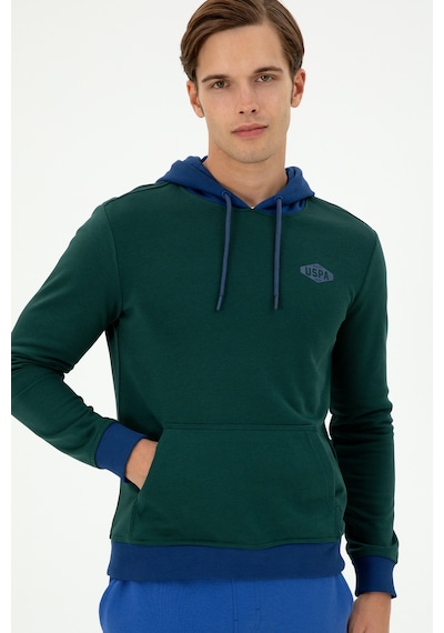 U.s. Polo Assn. Erkek Koyu Yeşil Sweatshirt 50293440-vr079 Koyu Yeşil