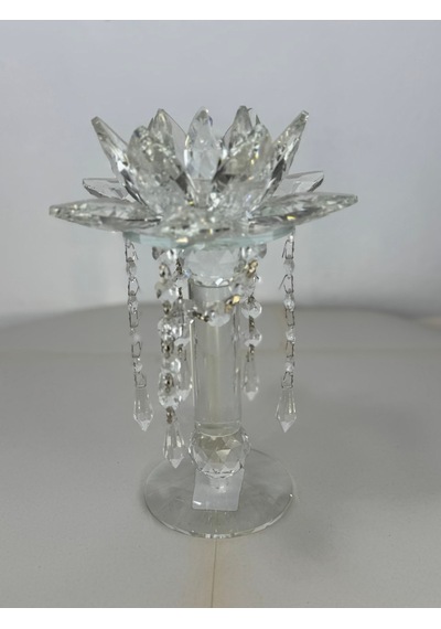 Biev Kristal Mumluk 25 Cm ŞEFFAF