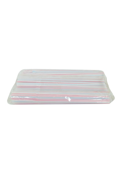 Lokman Avm Körüklü Çizgili Pipet Ayran Kola Meşrubat Pipeti 22 CM Karma Renk 150 Adet Paket