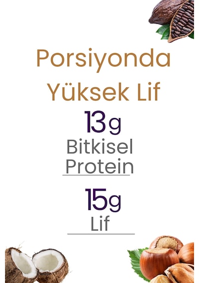Fudge Hindistan Cevizi Kaplı Kakaolu Meyve Topları 110gr X3 Adet
