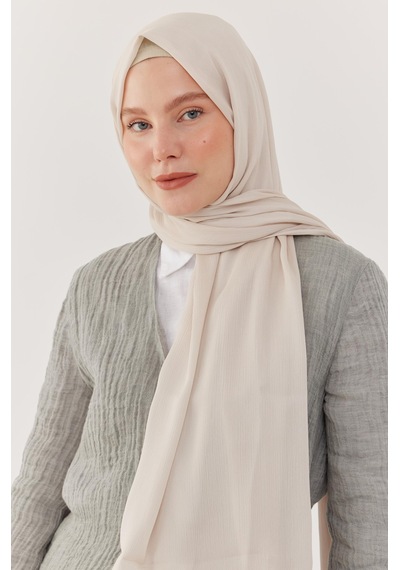 Mirsoy Scarf Yoryo Şal - Bej Bej