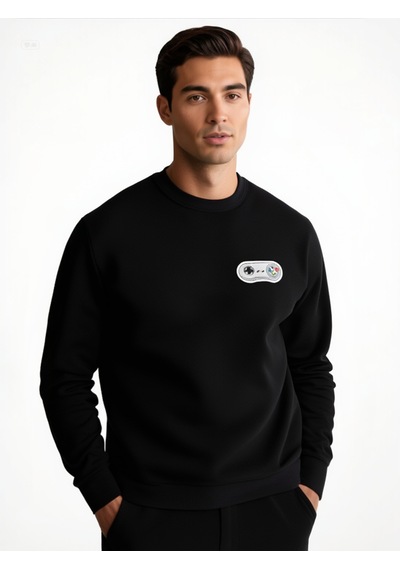 Ogc Konsol Unisex Sweatshirt Siyah