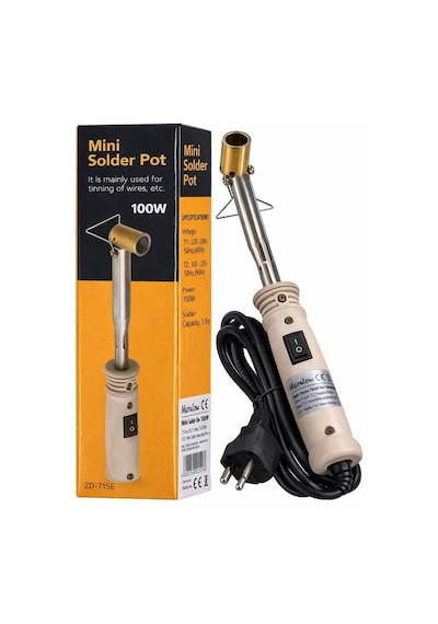 Marxlow Mini Lehim Potası Zd-715e
