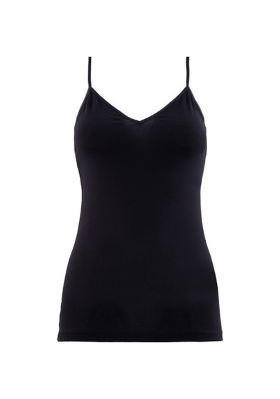 Blackspade Kadın Atlet Aura Satin 1403 - Siyah