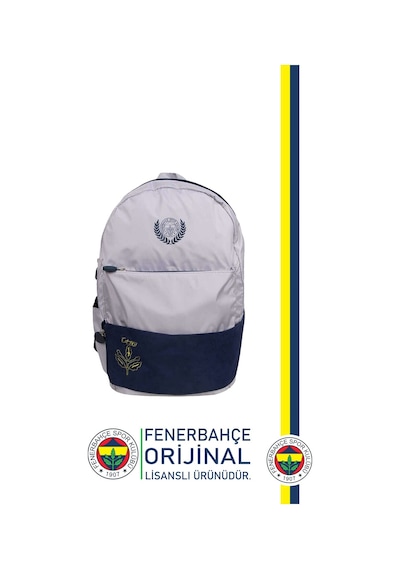 Fenerium Fenerbahçe Orijinal Lisanslı Spor Sırt Çantası Paraşüt Kumaş Fb Okul Çantası Bej