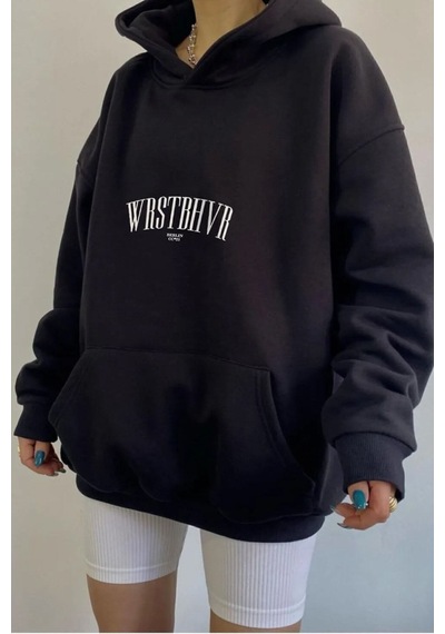 Uyguntarz Dont Hoodie Sweatshirt Siyah