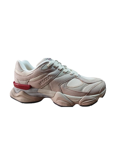 Lescon Ghost 2 Bordo Comfort Casual Anatomik Spor Ayakkabısı Bej