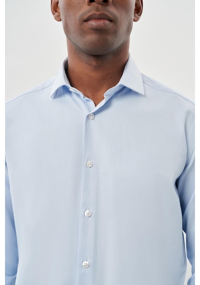İmza Koyu Mavi Uzun Kol Düz Bez Ayağı Yarım İtalyan Yaka Cepsiz Pamuklu Classic Slim Fit Gömlek 1004245268 Koyu Mavi İmza Koyu Mavi Uzun Kol Düz Bez Ayağı Yarım İtalyan Yaka Cepsiz Pamuklu Classic Slim Fit Gömlek 1004245268 Koyu Mavi