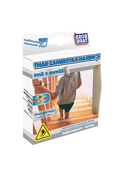 Kaydırmaz Bant, 25 Mm X 5 M Boyutunda Ve Şeffaf Tasarım İle Güvenli Kullanım