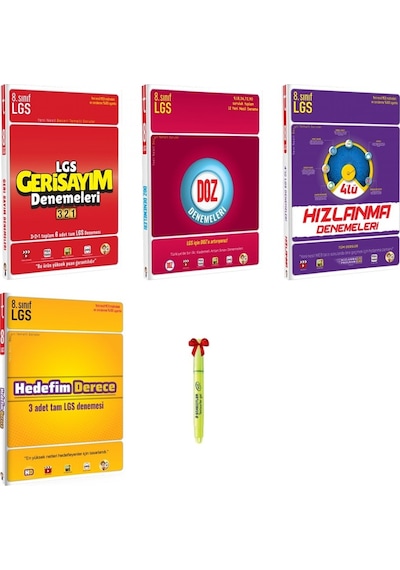 Lgs 8.Sınıf Gri Sayım Doz Hızlanma Hedefim Derece Denemeleri