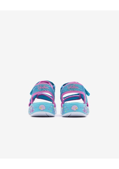 Skechers Mermaıd Dreams Sandal Büyük Kız Çocuk Mavi Işıklı Sandalet 303108l Blmt