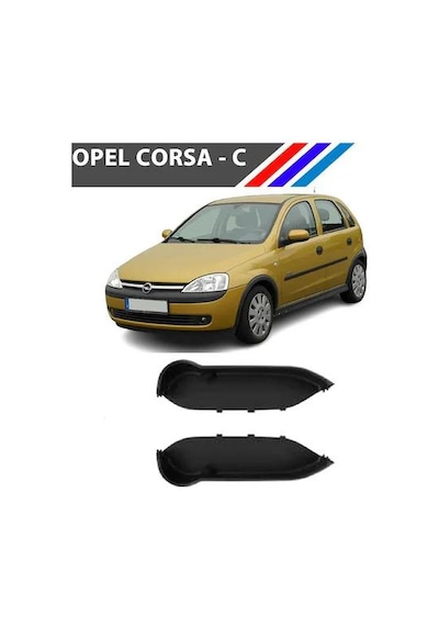 Corsa C Kapı Cebi Ön Sol Ve Sağ 2 Adetli Takım Siyah Renk 488336400 M3463