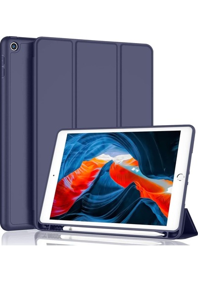 Samsung Uyumlu Galaxy Tab S6 Lite P610 P615 P617 Kılıf Kalem Bölmeli Smart Case Samsung Uyumlu Galaxy Tab S6 Lite P610 P615 P617 Kılıf Kalem Bölmeli Smart Case