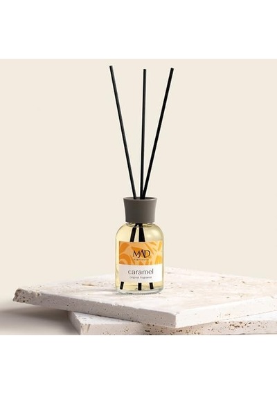 Mad Caramel Ortam Kokusu Karamel, Tarçın Ve Vanilya İle Tatlı, Baharatlı Ve Sıcak-bambu Çubuklu 50 Ml 50 x 22