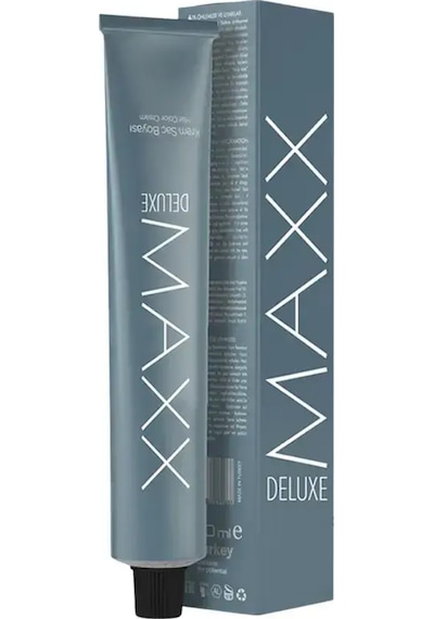 Maxx Deluxe Profesyonel Platinyum Gri Saç Boyası 60 Ml