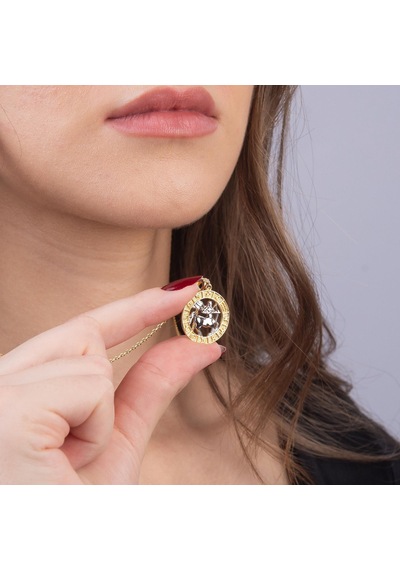 Yay Burç Altın Charm 2,82 Gr-6490