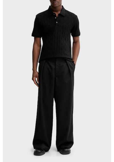 Calvin Klein Erkek Polo Lv04le203g Ub1 Siyah Siyah
