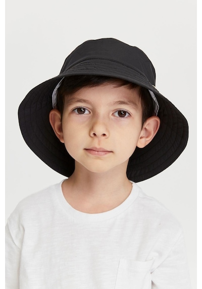 Benitto Kids Erkek Çocuk Desenli Bucket Şapka 7006-siyah