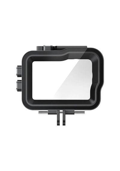 Akaso Brave 7 İle Uyumlu Su Geçirmez Aksiyon Kamera Kılıfı Açık Mavi