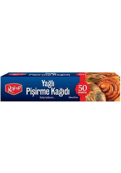 Roll-Up Yağlı Pişirme Kağıdı 37 Cm X 50  Mt