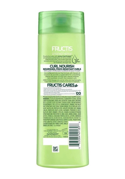 Garnier Fructis Curl Nourish Besleyici Şampuan 370 ML