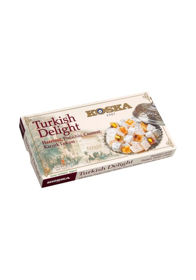 Koska Karışık Çerezli Lokum 500g - Geleneksel Lezzet 2'li Ekonomik Paket - 2 Adet Tarı