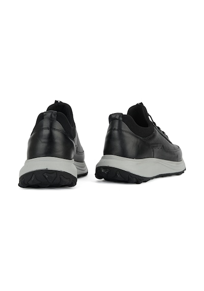 Ziya, Erkek Hakiki Deri Sneaker 161423z522 Siyah 161423z522 000