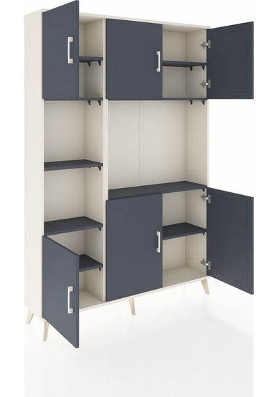 Arges Dolap 9 Raflı 6 Kapaklı 132x30x195 Aytaşı-antrasit/antr... Aytaşı Arges Dolap 9 Raflı 6 Kapaklı 132x30x195 Aytaşı-antrasit/antr... Aytaşı