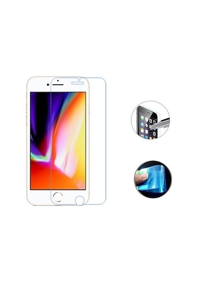 Apple Uyumlu iPhone 8 - 8 Plus Nano Glass Ultra Esnek Ekran Koruma Filmi