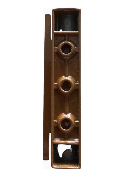 Premium Metal Pvc Pencere Menteşesi, Beyaz Ve Kahverengi, 2'li Set, Vidalar Dahil Kahverengi