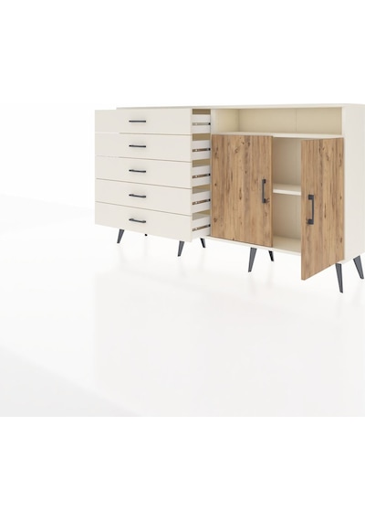 Arges Konsol 2 Raflı 5 Çekmeceli 2 Kapaklı 176x30x99 Aytaşı-çam/a Aytaşı-çam/aytaşı Arges Konsol 2 Raflı 5 Çekmeceli 2 Kapaklı 176x30x99 Aytaşı-çam/a Aytaşı-çam/aytaşı