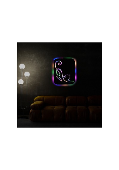 Led Işıklı Kişiselleştirilebilir Kedi Temalı Tablo Simba Dekoratif Gece Lambası Çok Renkli - 737261254 Çok Renkli Led Işıklı Kişiselleştirilebilir Kedi Temalı Tablo Simba Dekoratif Gece Lambası Çok Renkli - 737261254 Çok Renkli