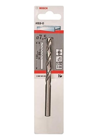 Pro Metal Matkap Hss-g Parlatılmış, 2608585930, 0 Watts, 0 Volts