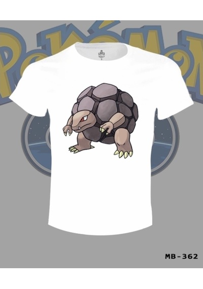 Pokemon - Golem Beyaz Erkek Tshirt