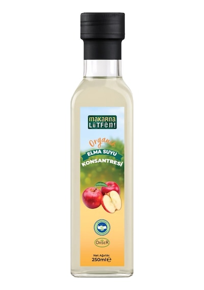 Organik Elma Suyu Konsantresi 250 Ml