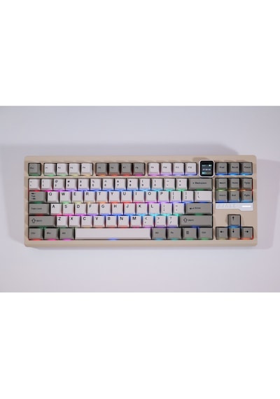 Qs87 Max 3 Modlu Bağlantı, Alüminyum Alaşım, 87 Tuş, Tft Ekranlı, 8000 Mah, Custom Mekanik Klavye