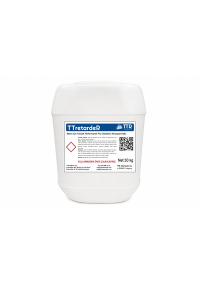 Ttretarder Priz Beton Katkısı-30 Kg