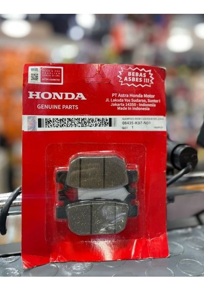 Arka Fren Balatası Rks Newlight 125 Uygun 06435-k97-n01 Honda Adv