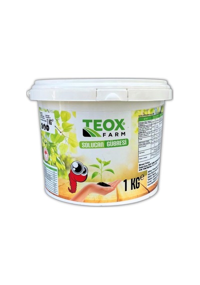 Ayrex Teoxfarm Teox Farm-katı Solucan Gübresi-1kg 0,250