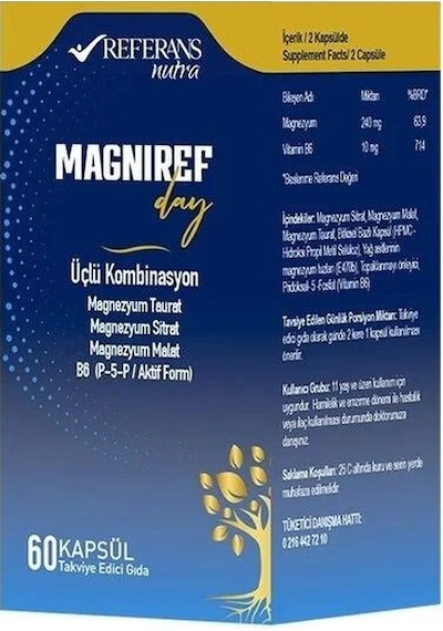 Referans Magniref Day 60 Kapsül