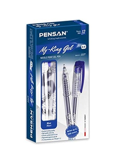 6405 My-kıng Jel Metal Klips Klm Mavi 0,5 12'li Paket - Pe06405mavi 165-Koyu Yeşil