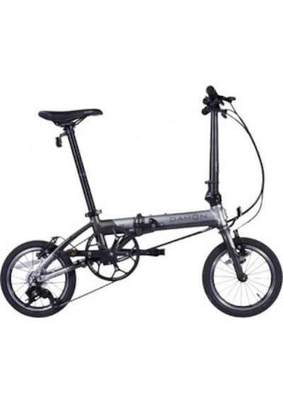 Dahon K3 Katlanır Bisiklet 14 Jant 3 Vites Ultra Hafif Şehir Bisikleti Gri