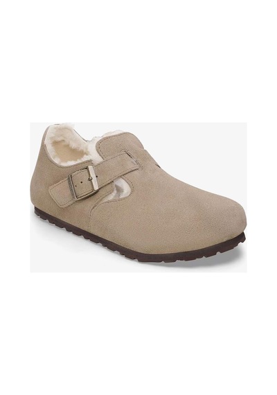 Birkenstock London Vl Shearling Kadın Bej Günlük Ayakkabı